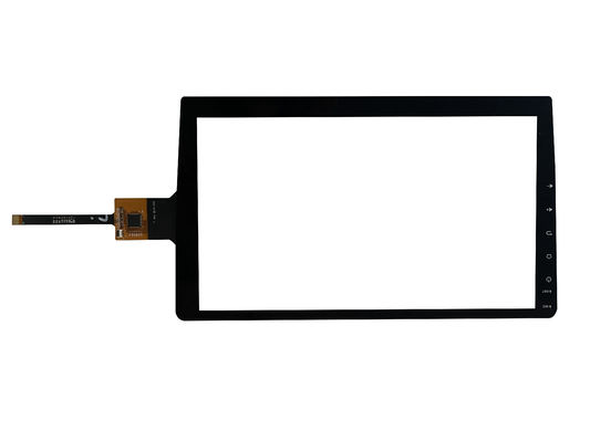 Auto-Navigator I2C 10 Zoll-Touch Screen Platte mit schwarzen Drucken