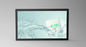 1080P HD LCD 32 Zoll-offener Rahmen-Touch Screen Monitor, multi kapazitive Note